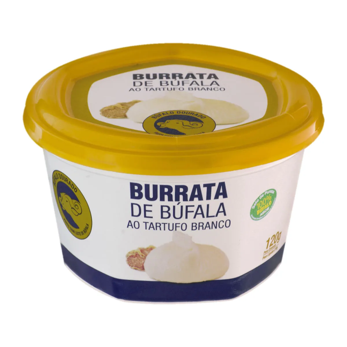 Queijo Burrata de Búfala Búfalo Dourado 120 g