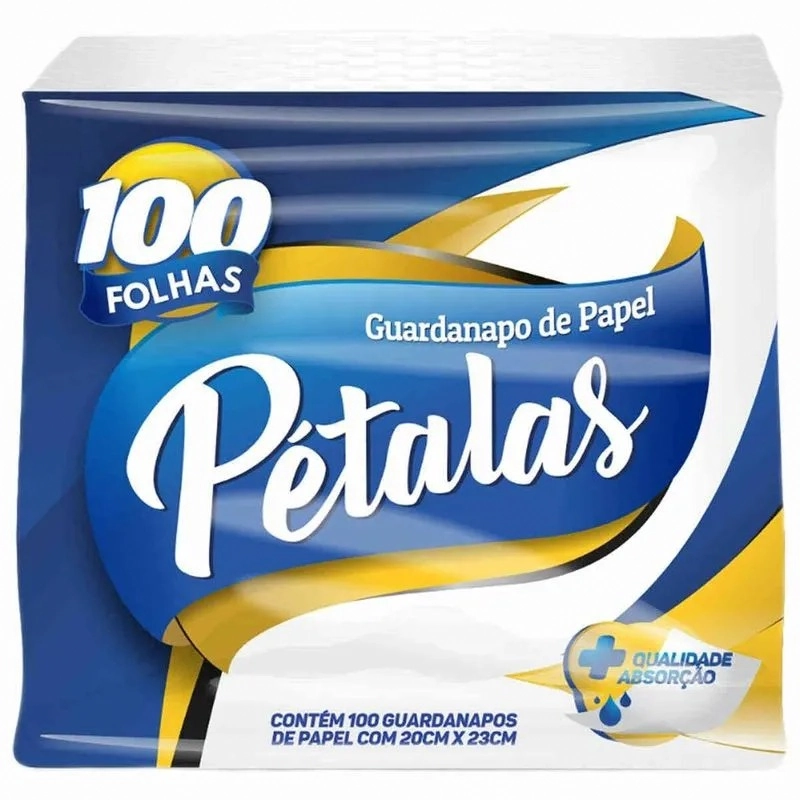 Guardanapo Papel Petala 100fls