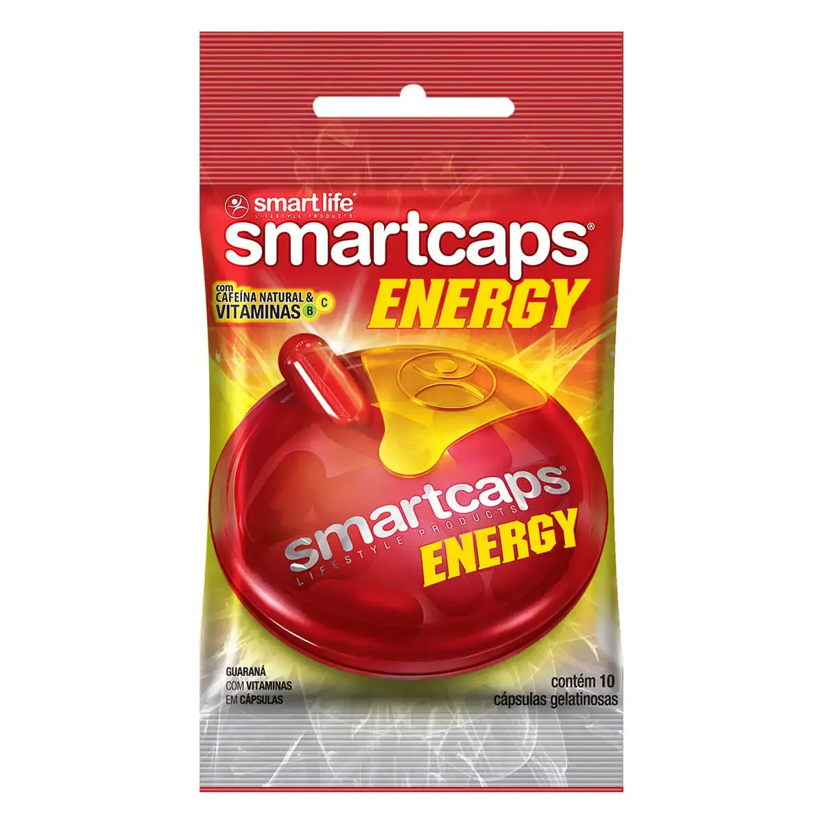 Smartcaps Energy Forte E Natural 10 Softgels Smart Life