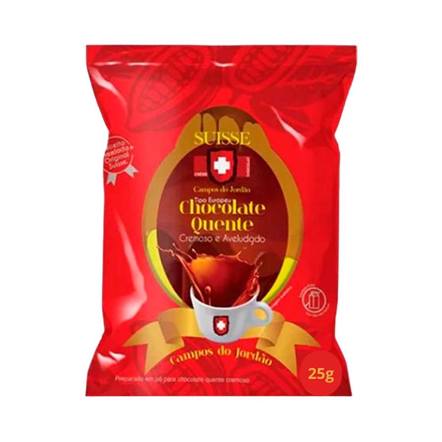 Chocolate Quente Cremoso E Aveludado Suisse 25g