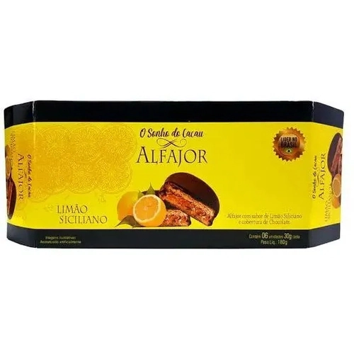 Alfajor 180g Limao Siciliano