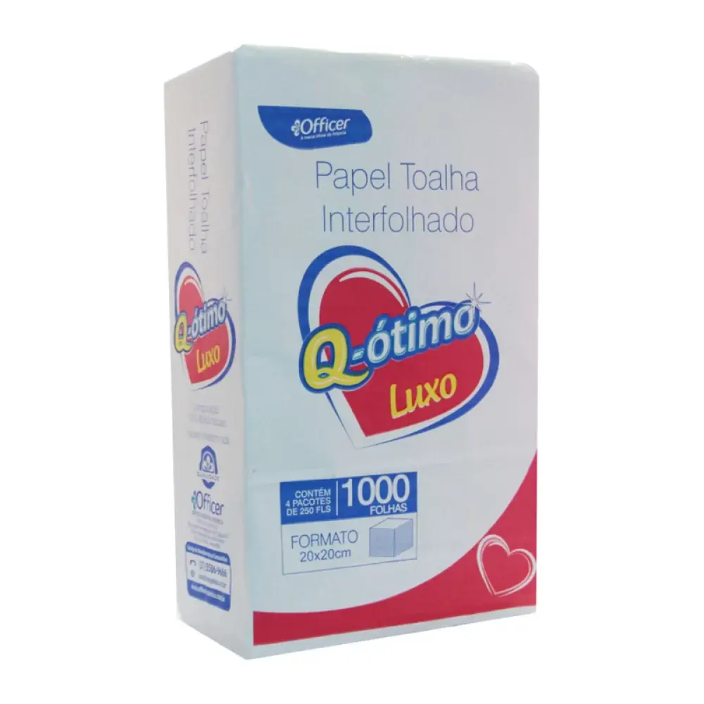 Papel Toalha Interfolhado Bc 20cm