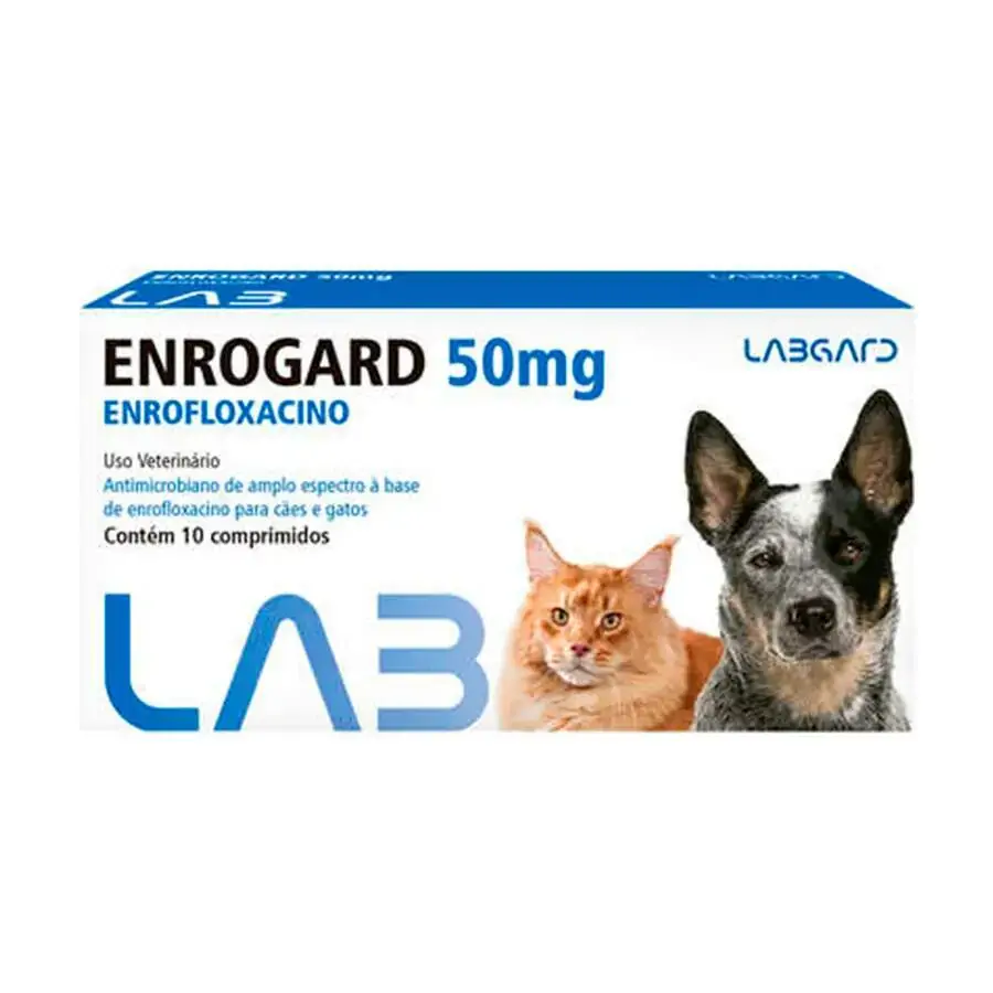 Enrogard 50mg Labgard 10 Comprimidos