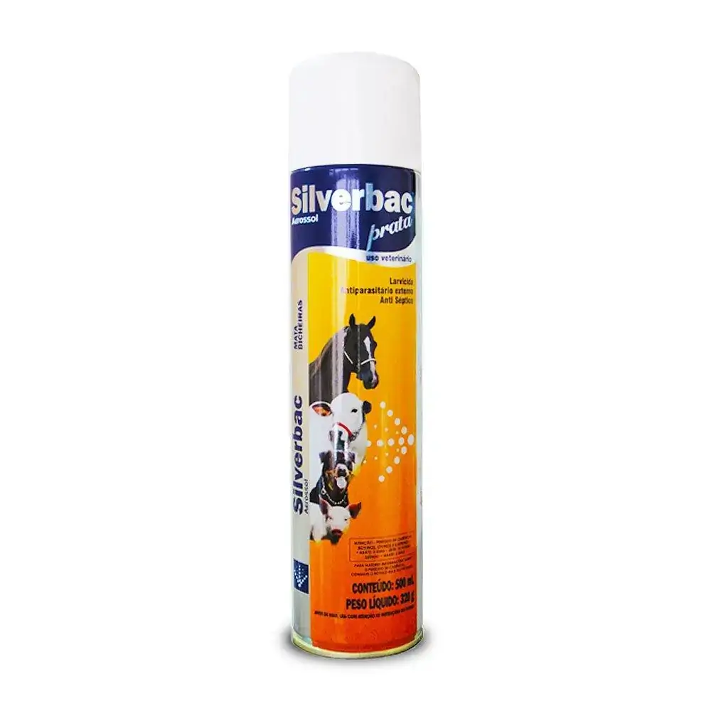 Mata Bicheira Silverbac Prata 500ml
