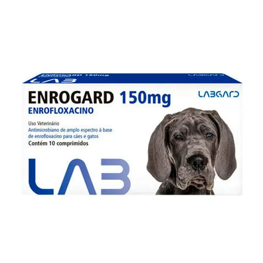 Enrogard 150mg Labgard 10 Comprimidos