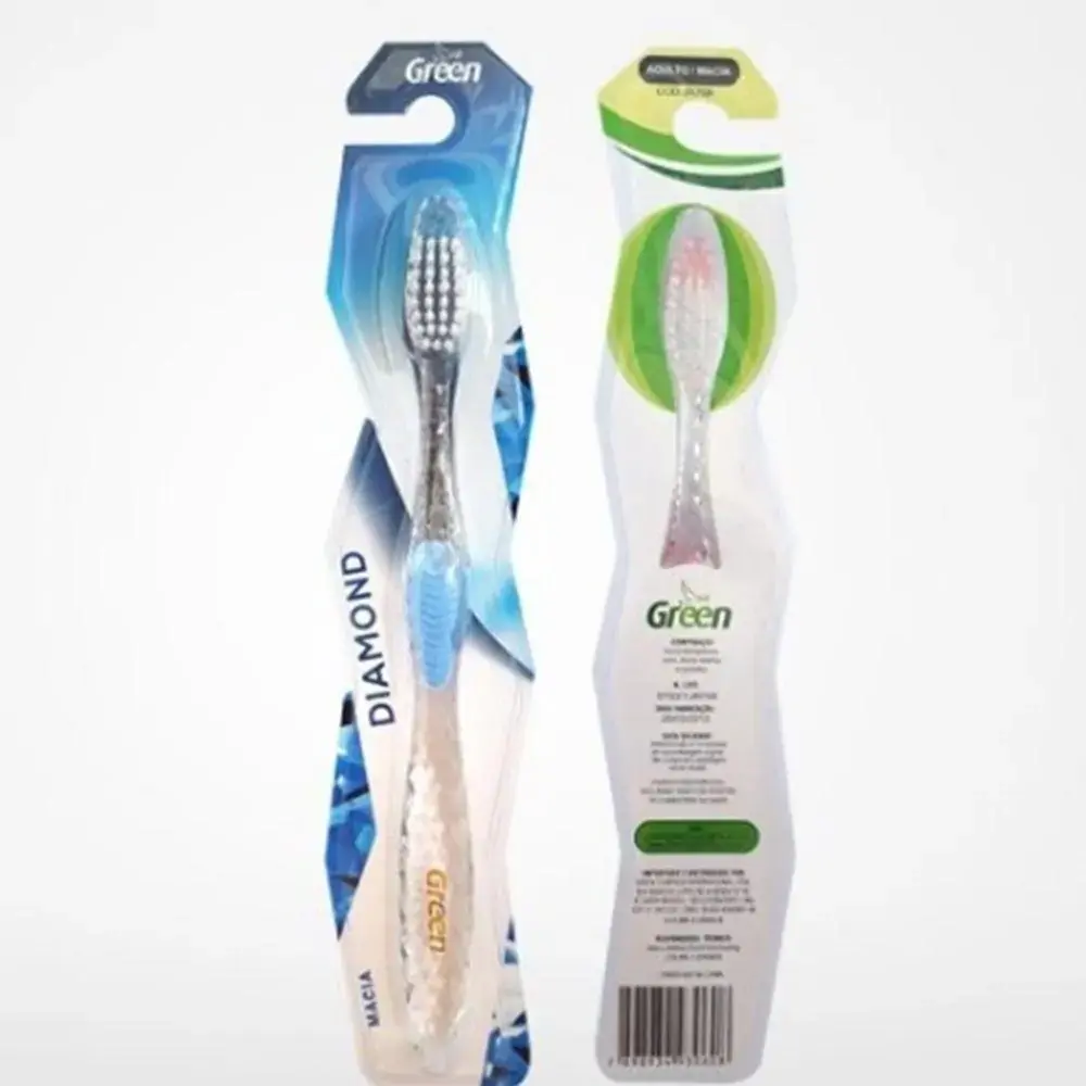 Escova Dental Green Diamond Macia