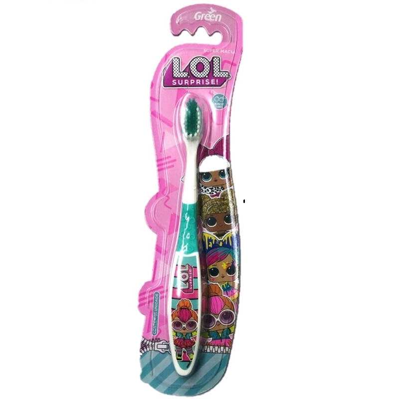 In113 Escova Dente Infantil Sherek 3d Macia Green