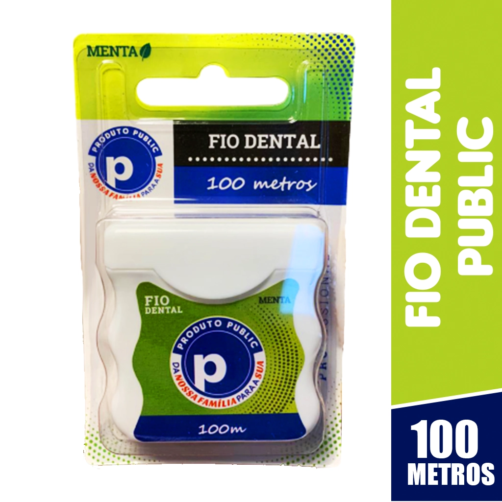 Jr 721 Fio Dental Encerado Menta 100m