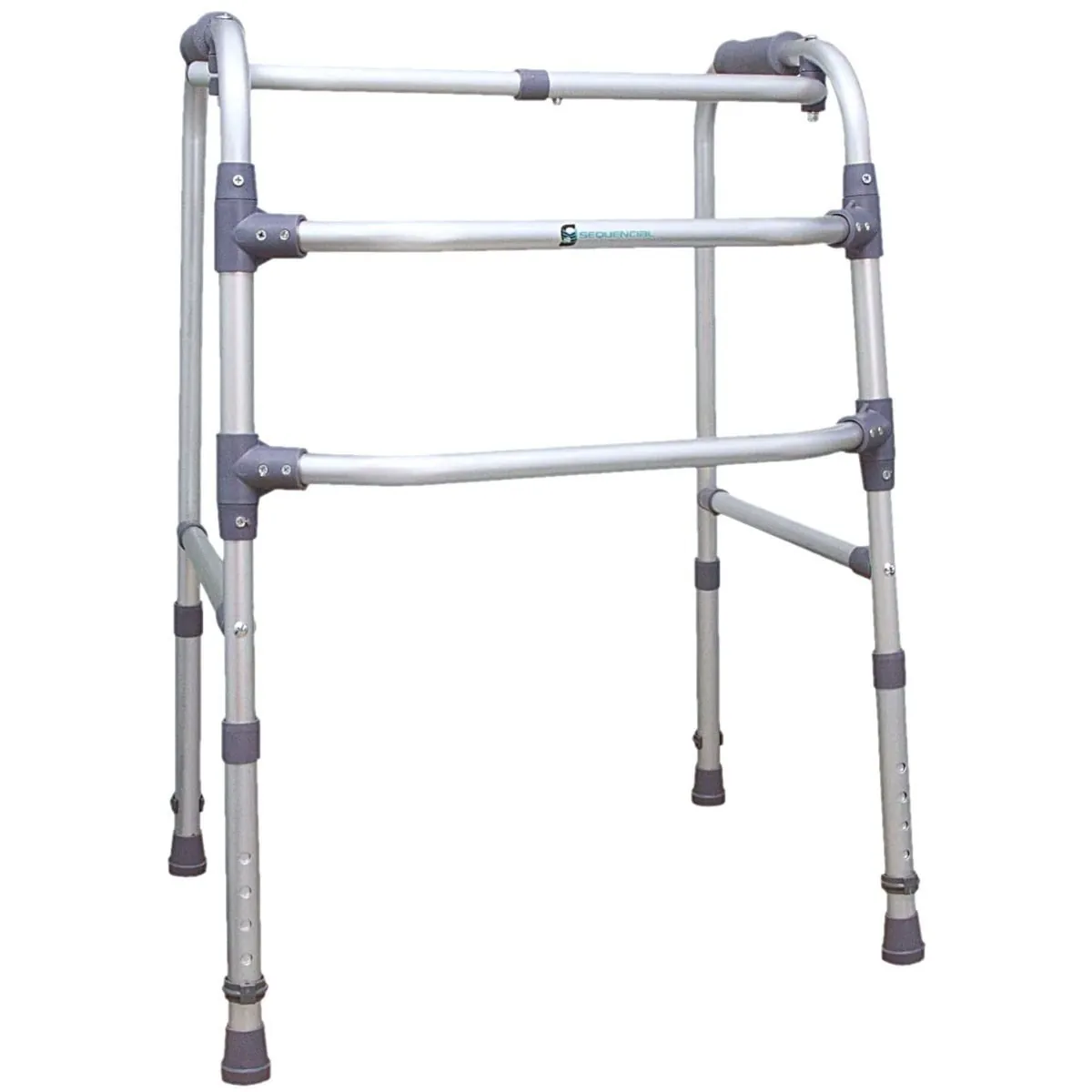 Andador Articulado 3 Barras Sequencial Alumínio 130kg