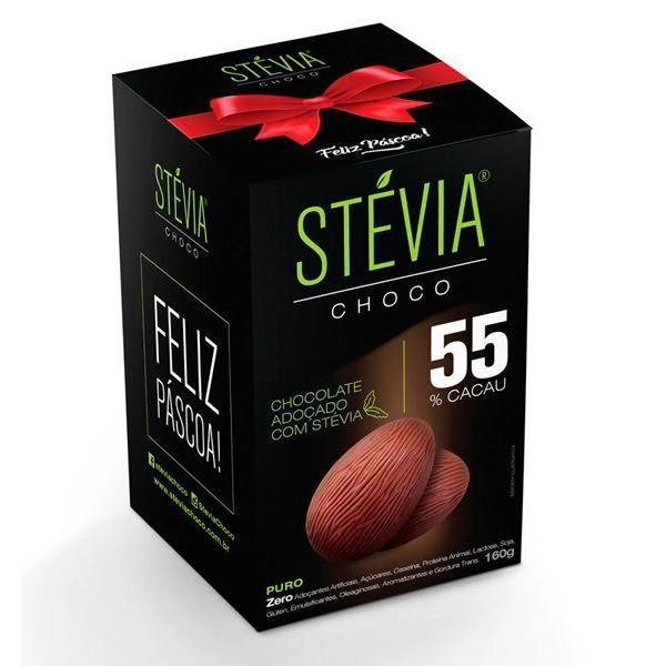 Ovo De Pascoa Stevia 55 Cacau Genevy
