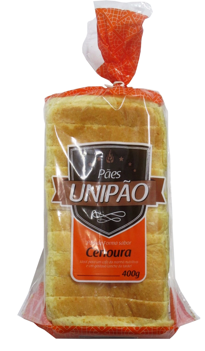 Pao Unipao 400g Cenoura