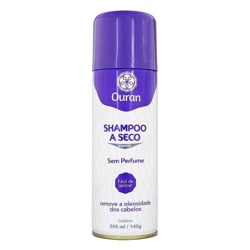 Shampoo Ouran A Seco Sem Perfume 260ml