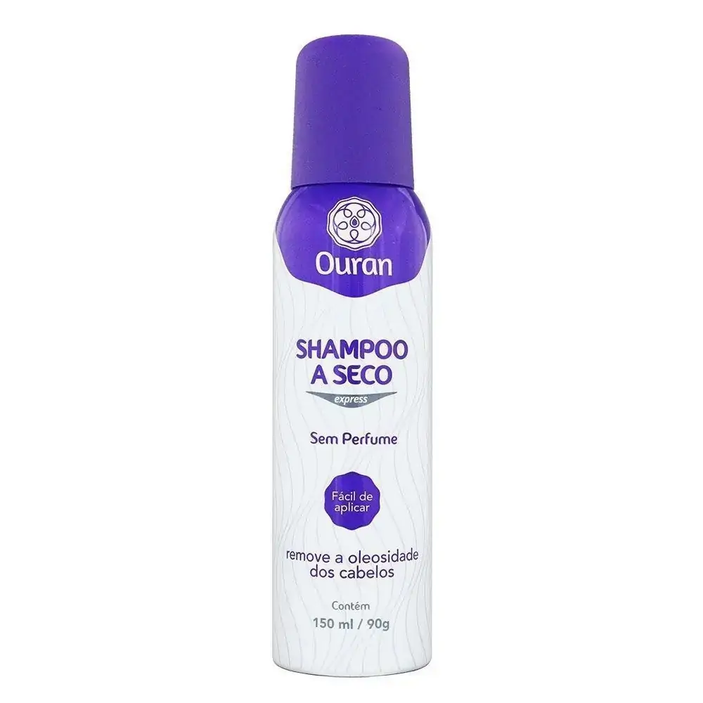 Shampoo Ouran A Seco Sem Perfume 150ml