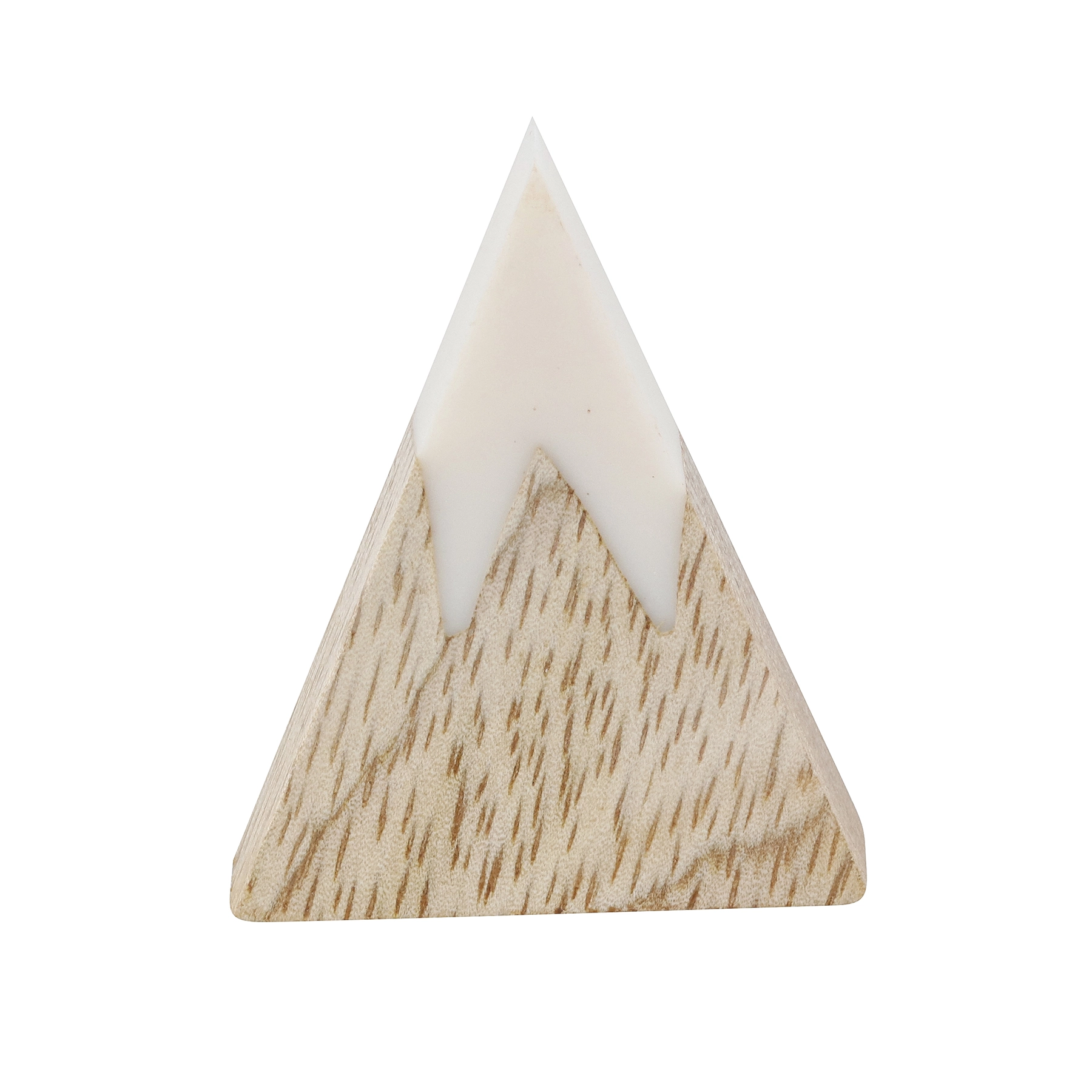 Puxador para Móveis de Sobrepor Triângulo 50x40mm Madeira