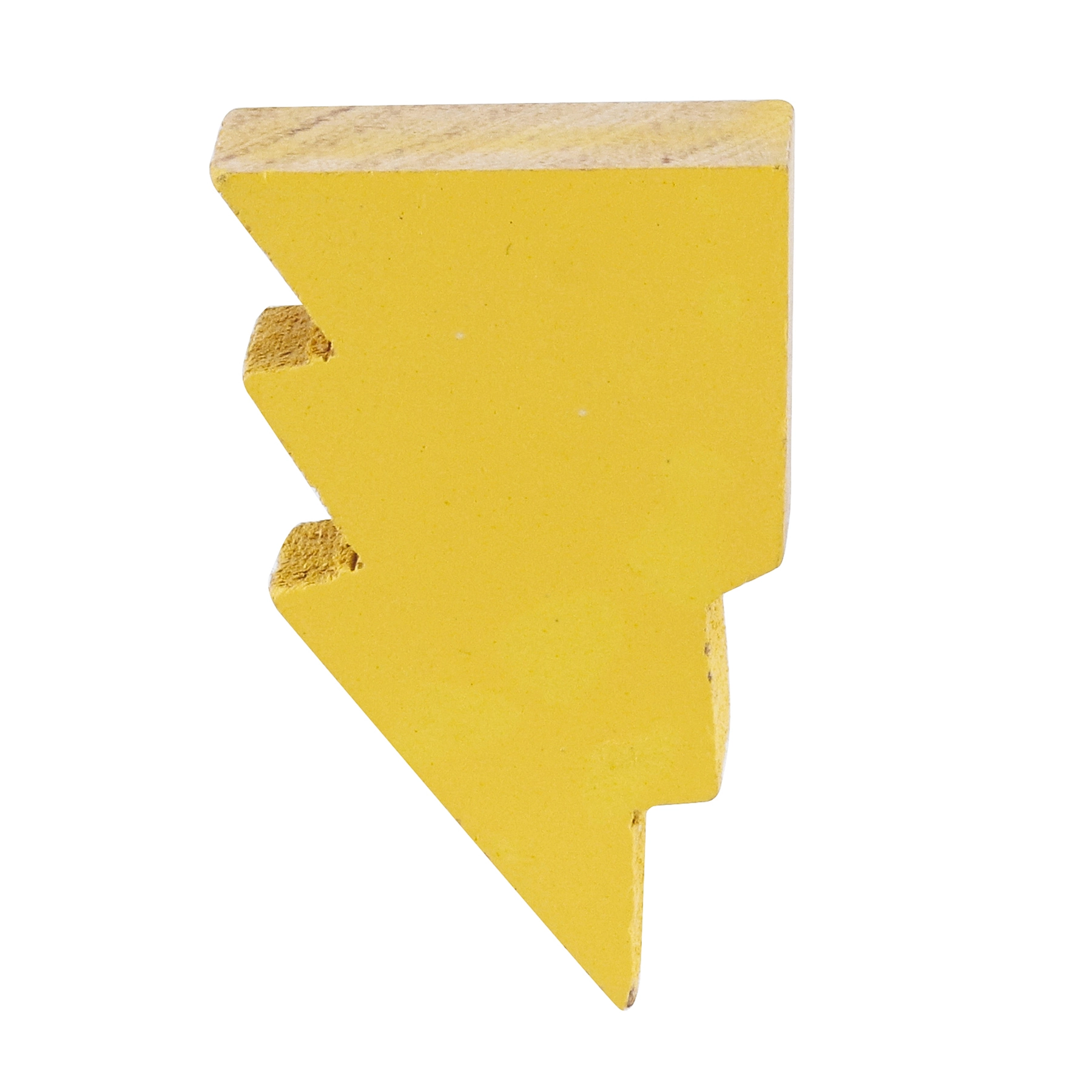 Puxador para Móveis 55x30mm Raio Madeira Amarelo