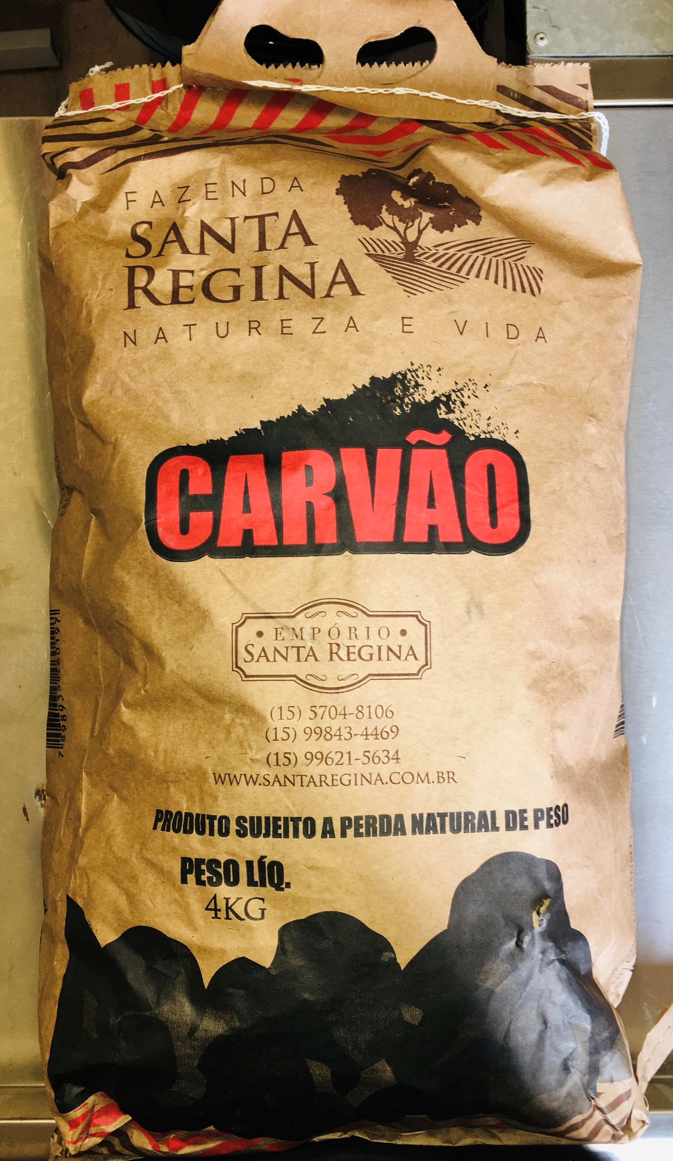 Carvao Santa Regina 4kg