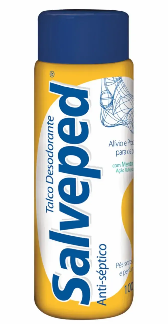 Talco Salveped 100gr Mentolado
