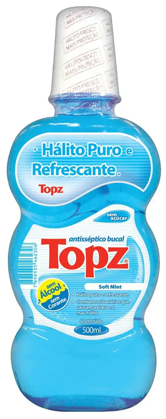 Solucao Bucal Topz S/alcool Lv500pg250
