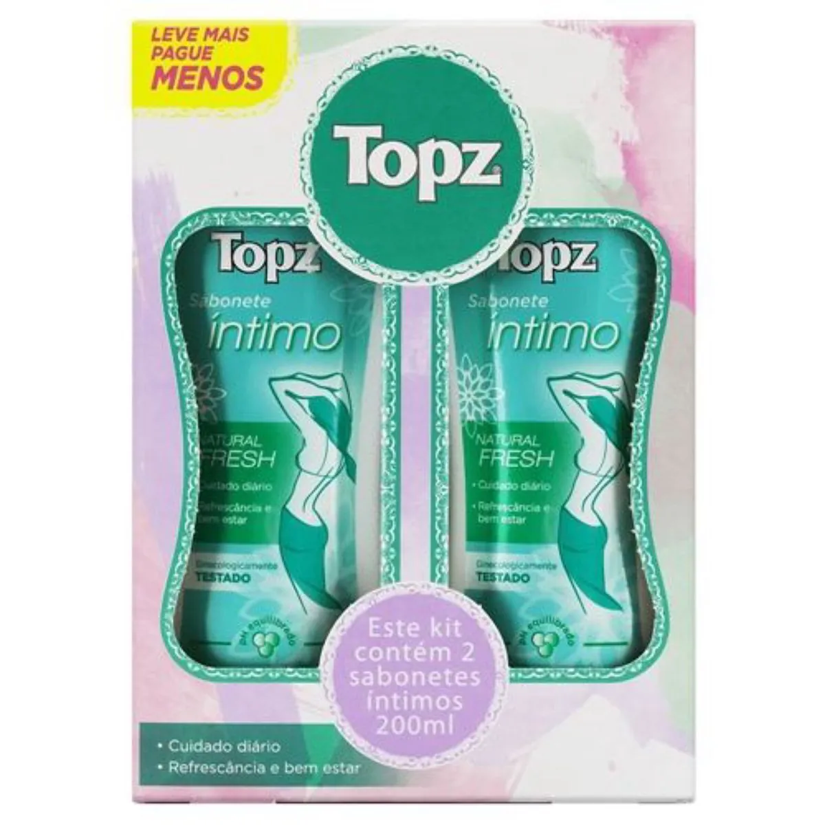 SABONETE INT NATURAL FRESH TOPZ 200ML CREMER