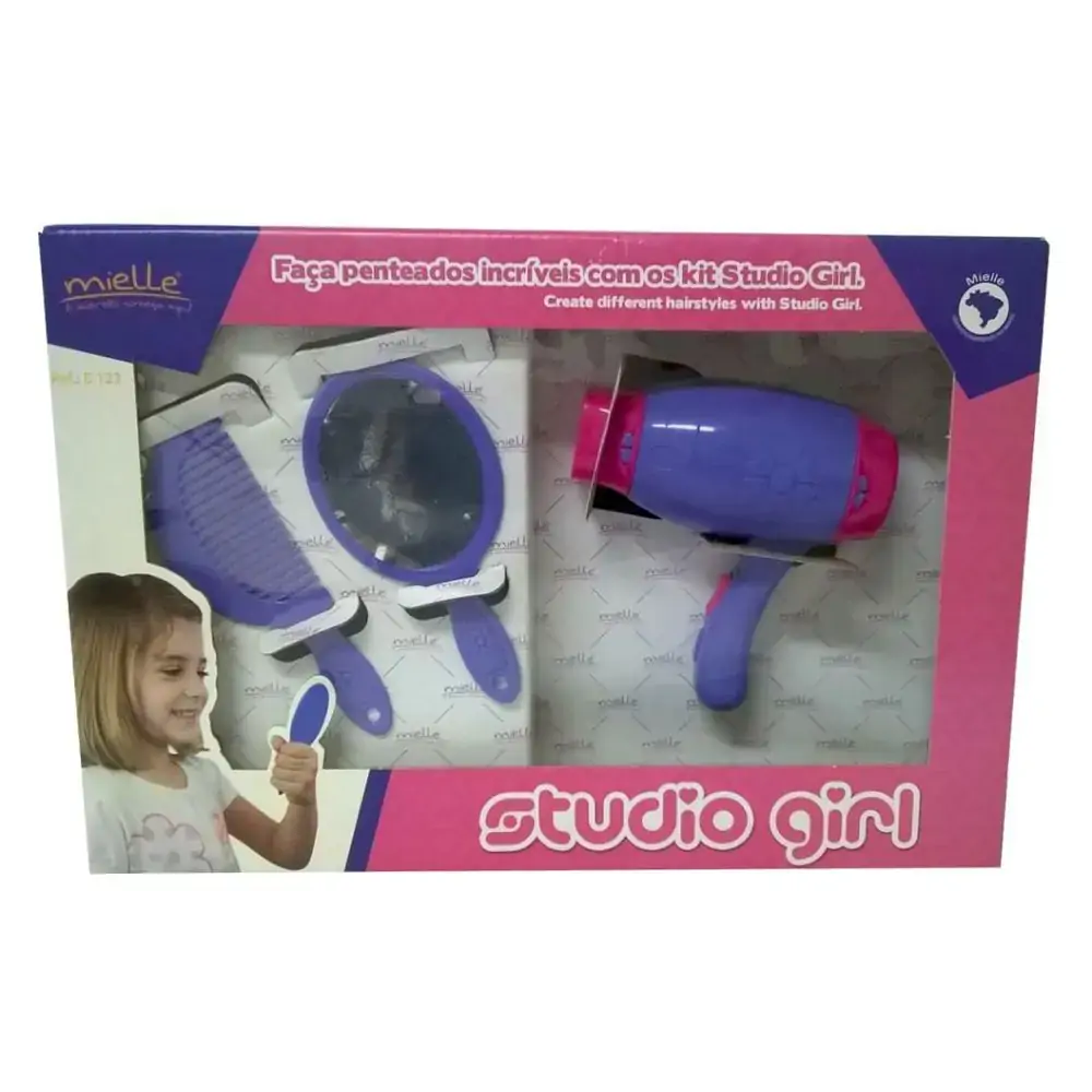 Brinquedo.mielle Kit 3 Girl