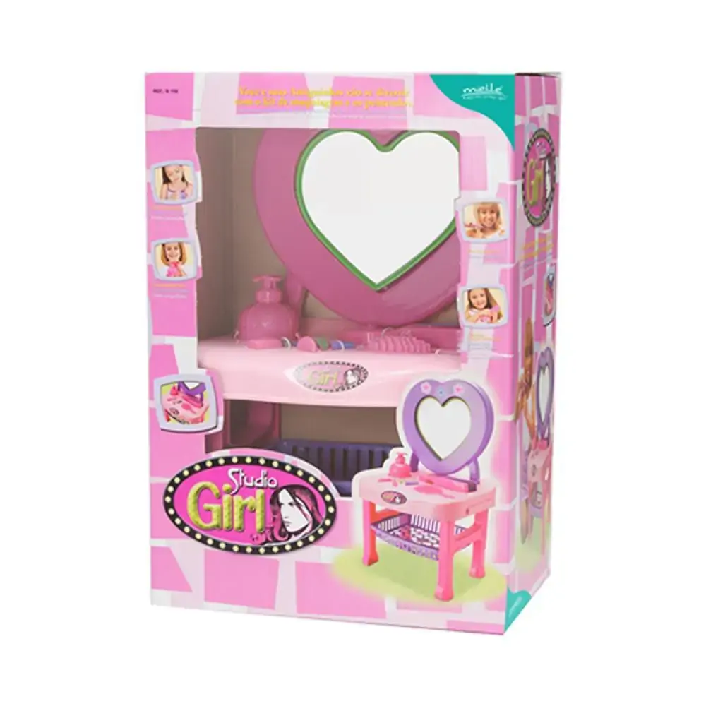 Brinquedos Studio Girl Kit 10 Penteadeira