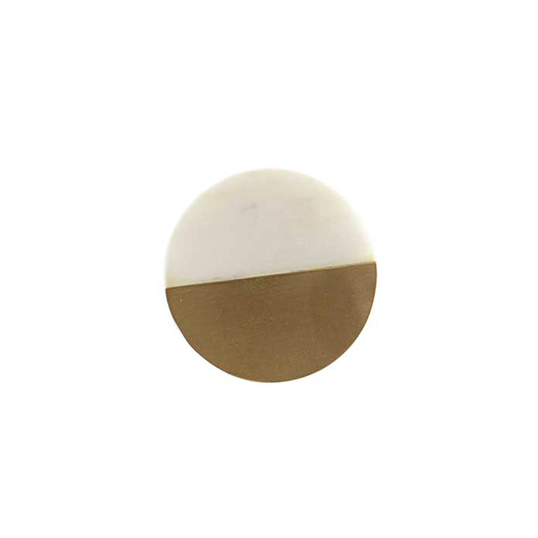 Puxador para Móveis 38mm Mármore Branco