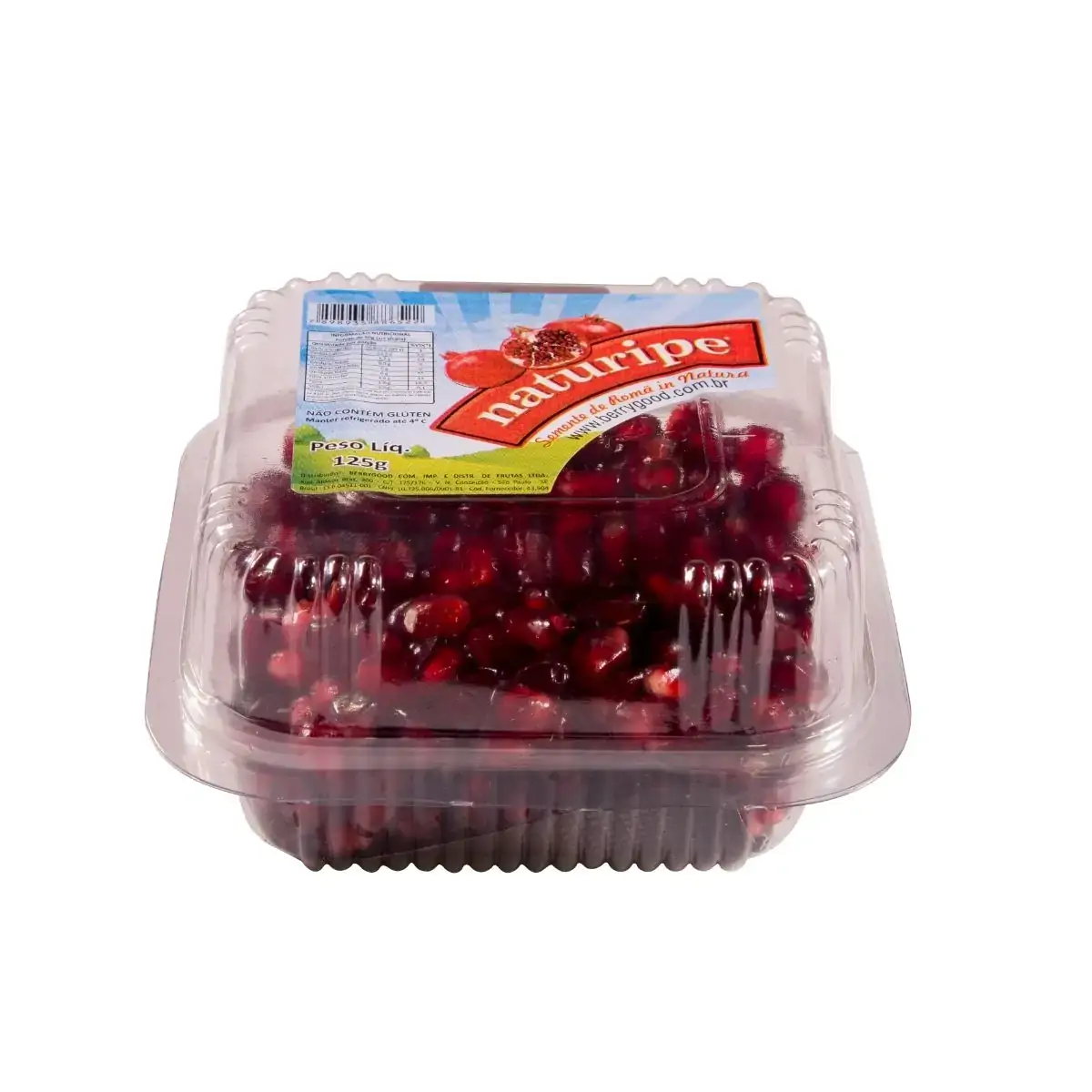 Sementes de Romã In Natura Berrygood 125g