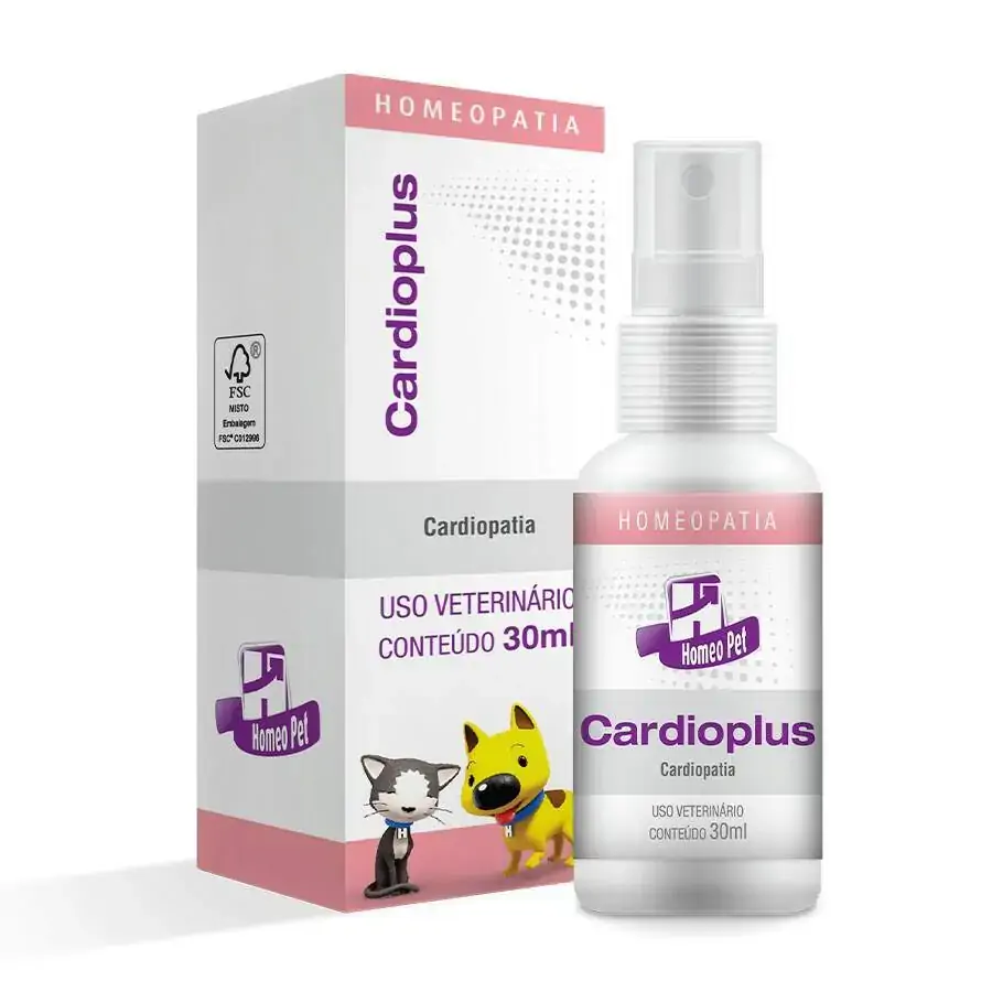 Sistema De Terapia Homeopet Para Cães E Gatos Cardioplus