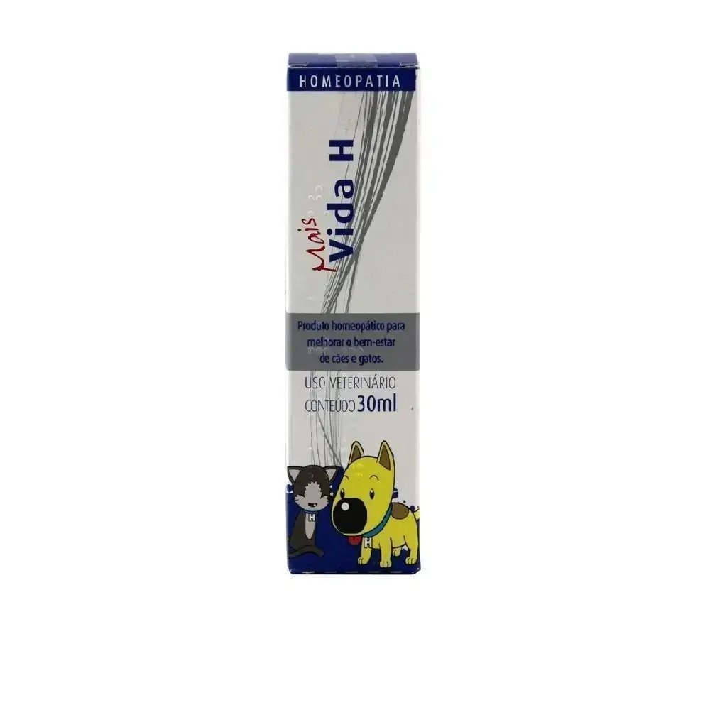 Sistema De Terapia Real H Homeo Pet Mais Vida H 30ml