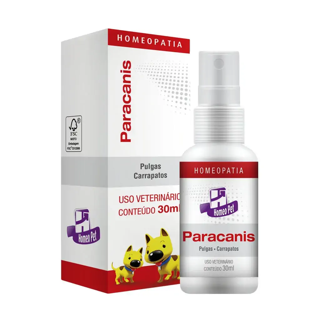 Sistema De Terapia Real H Homeo Pet Paracanis 30ml