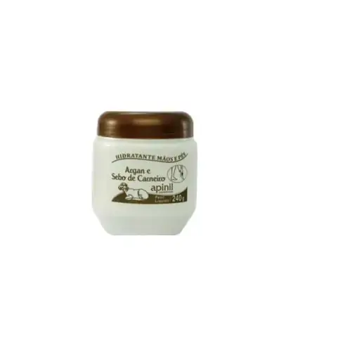 Hidratante Maos E Pes Argan E Sebo De Carneiro 240g Apinil