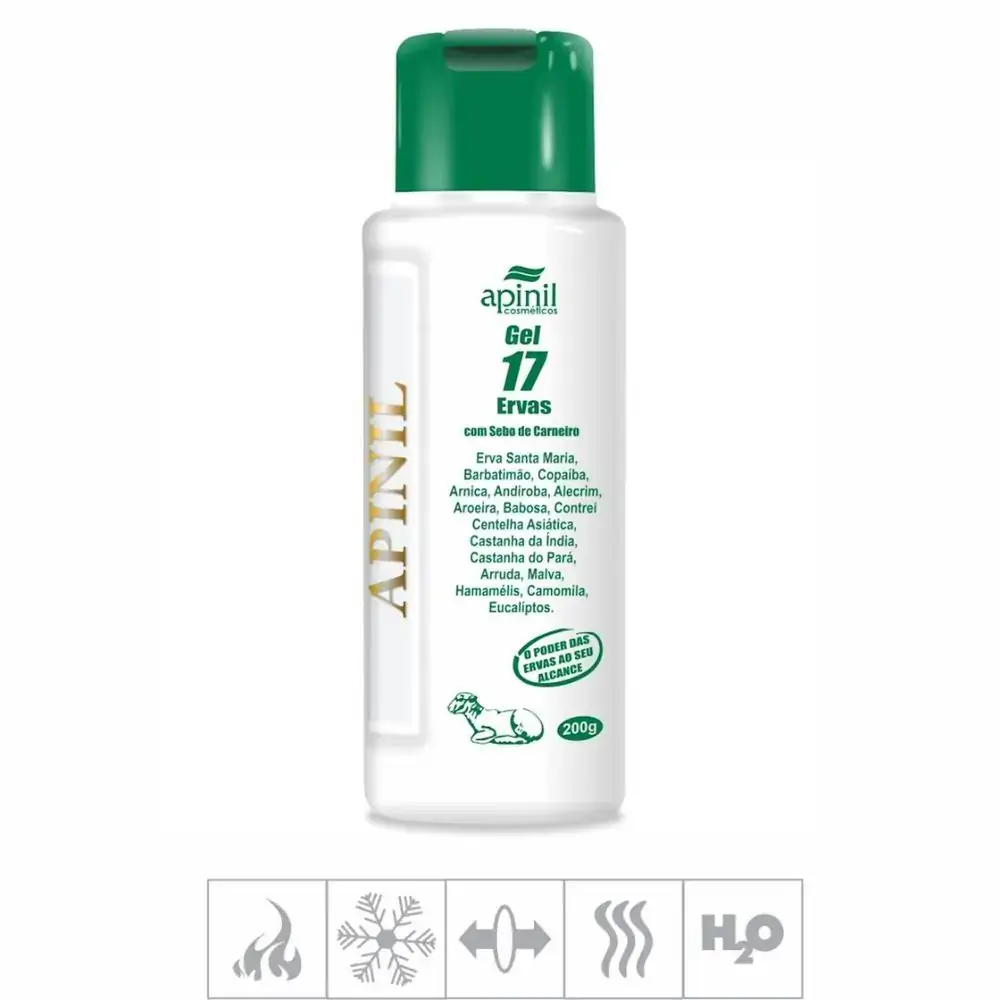Gel 17 Ervas C/sebo De Carneiro Apinil