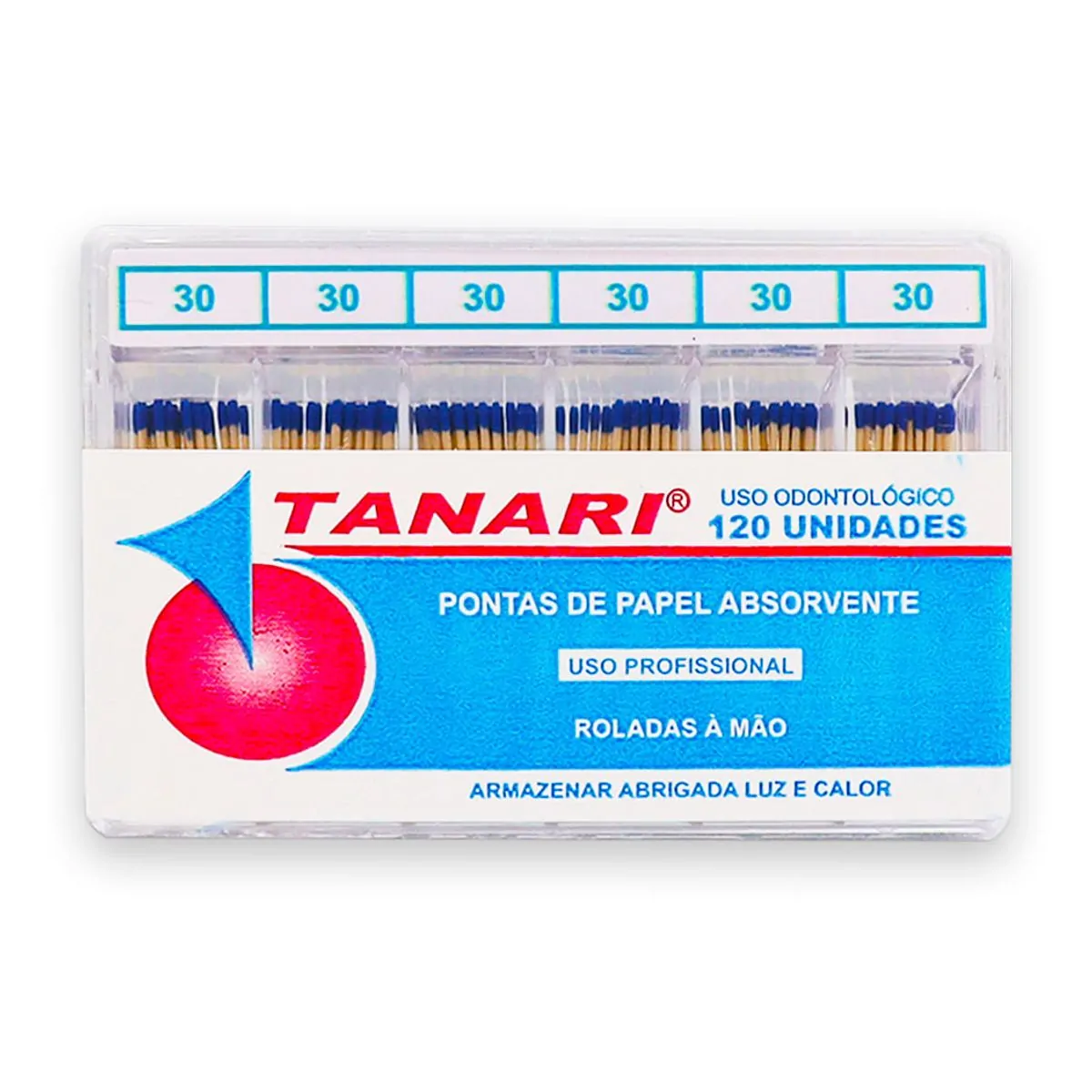 Cone De Papel Absorvente Bulk com 120 - Tanari - Cone De Papel Absorv Bulk 30 - Tanari