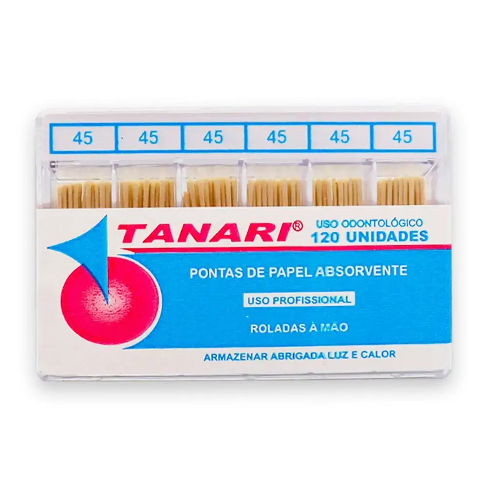 Ponta de Papel Absorvente Bulks - Tanari - 45 (Cód. 25.5147)