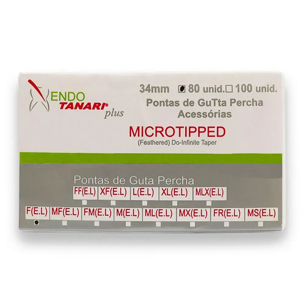 Guta Percha Acessória Microtip F/R3 - Tanari - 26.7389