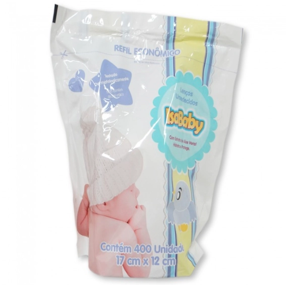 Lencos Umedecidos Refil Com 70 Unidades Isababy