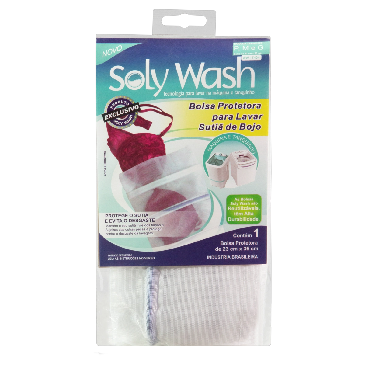 Lava Sutiã com Bojo SOLY WASH
