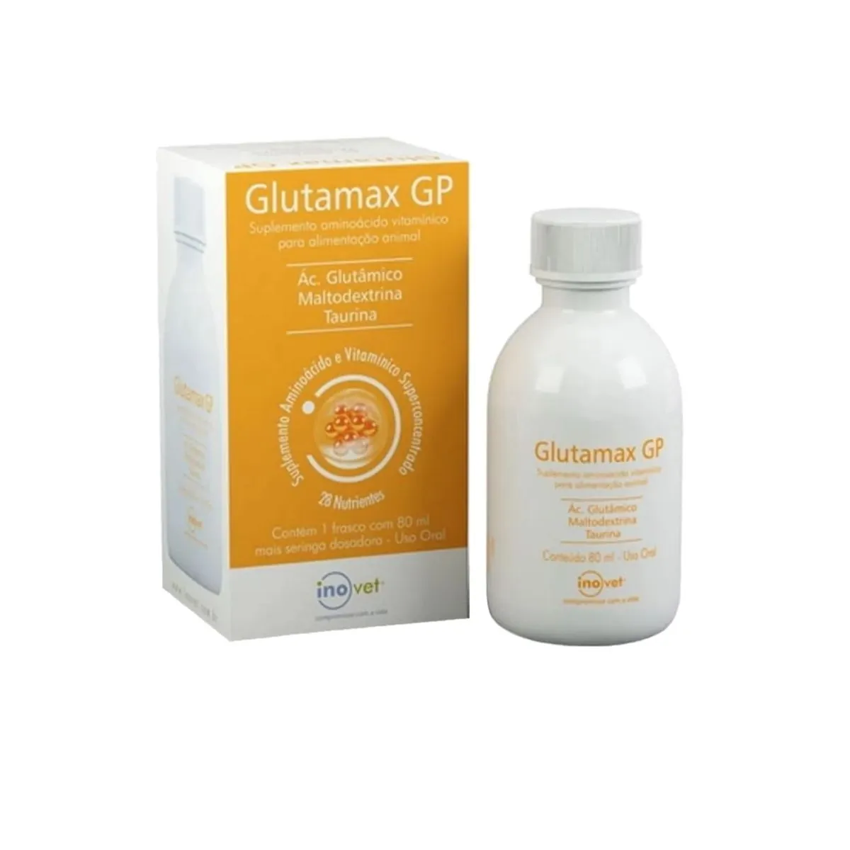 Glutamax GP Suplemento P/ Animais 80ml- Inovet