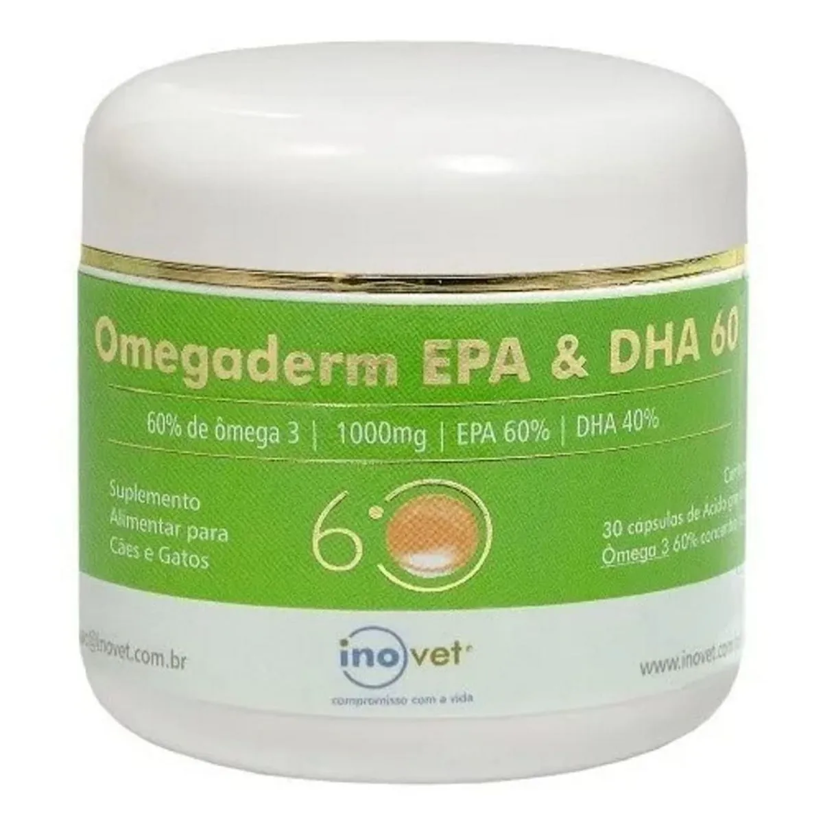 Omegaderm 60 1000mg 30 Cap