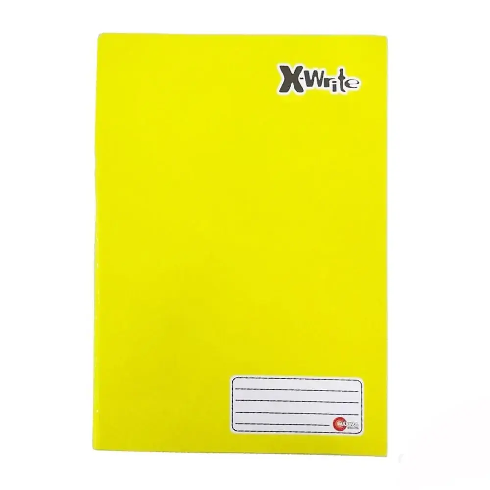 Caderno Brochura Maxima 96f Amarelo