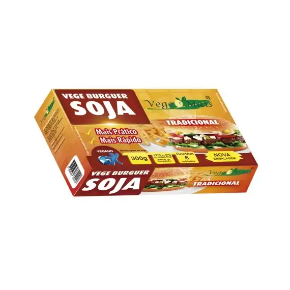 Hamburguer De Soja Vege Mais Tradicional