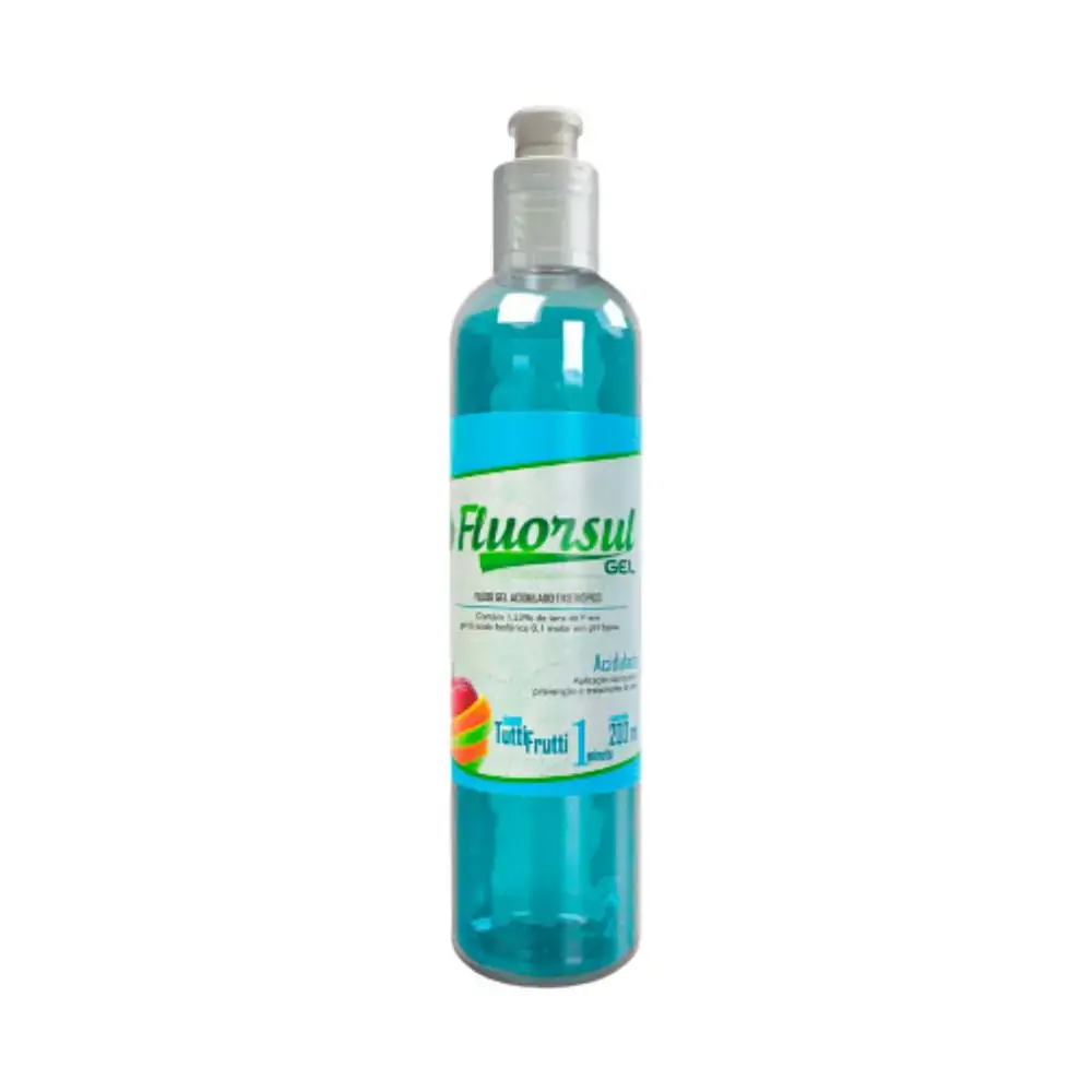 Flúor Gel Acidulado Fluorsul - Iodontosul - Tutti Frutti (Cód. 25.8429)