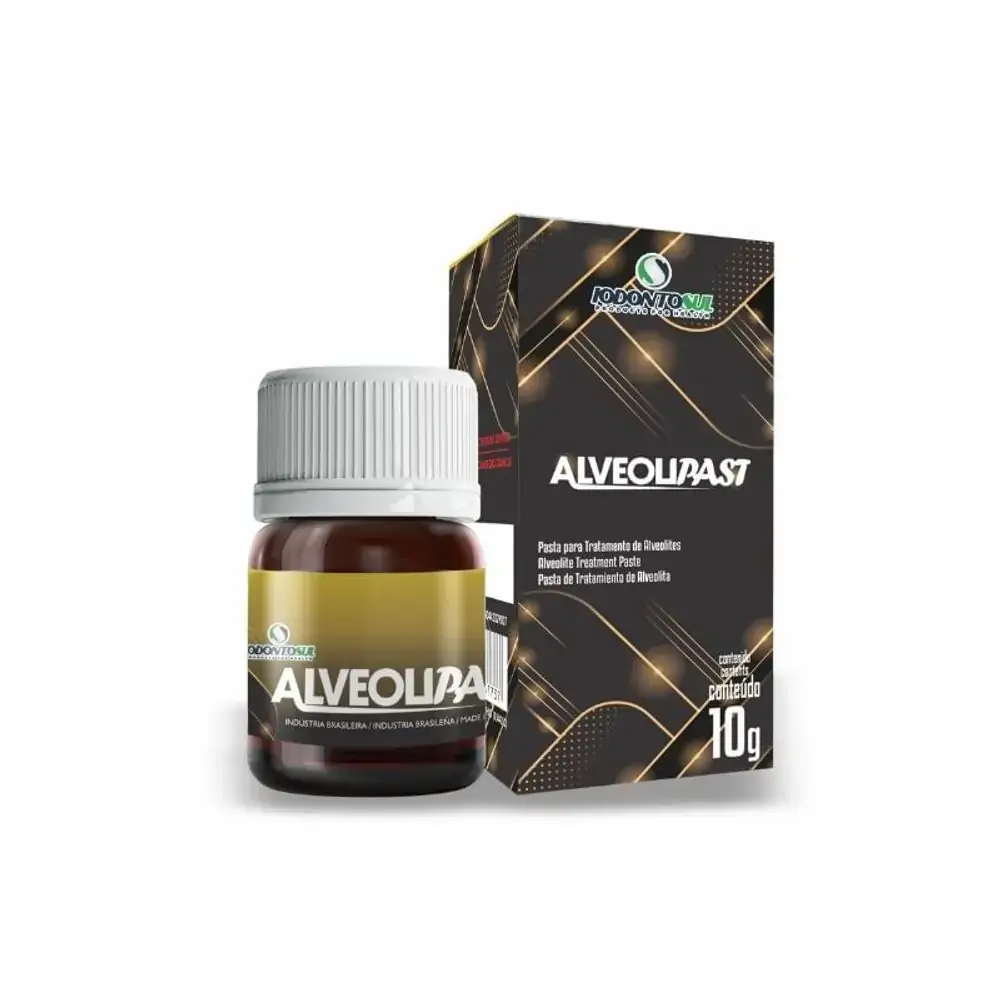 Pasta para Tratamento de Alveolite Alveolipast - Iodontosul - 25.0552