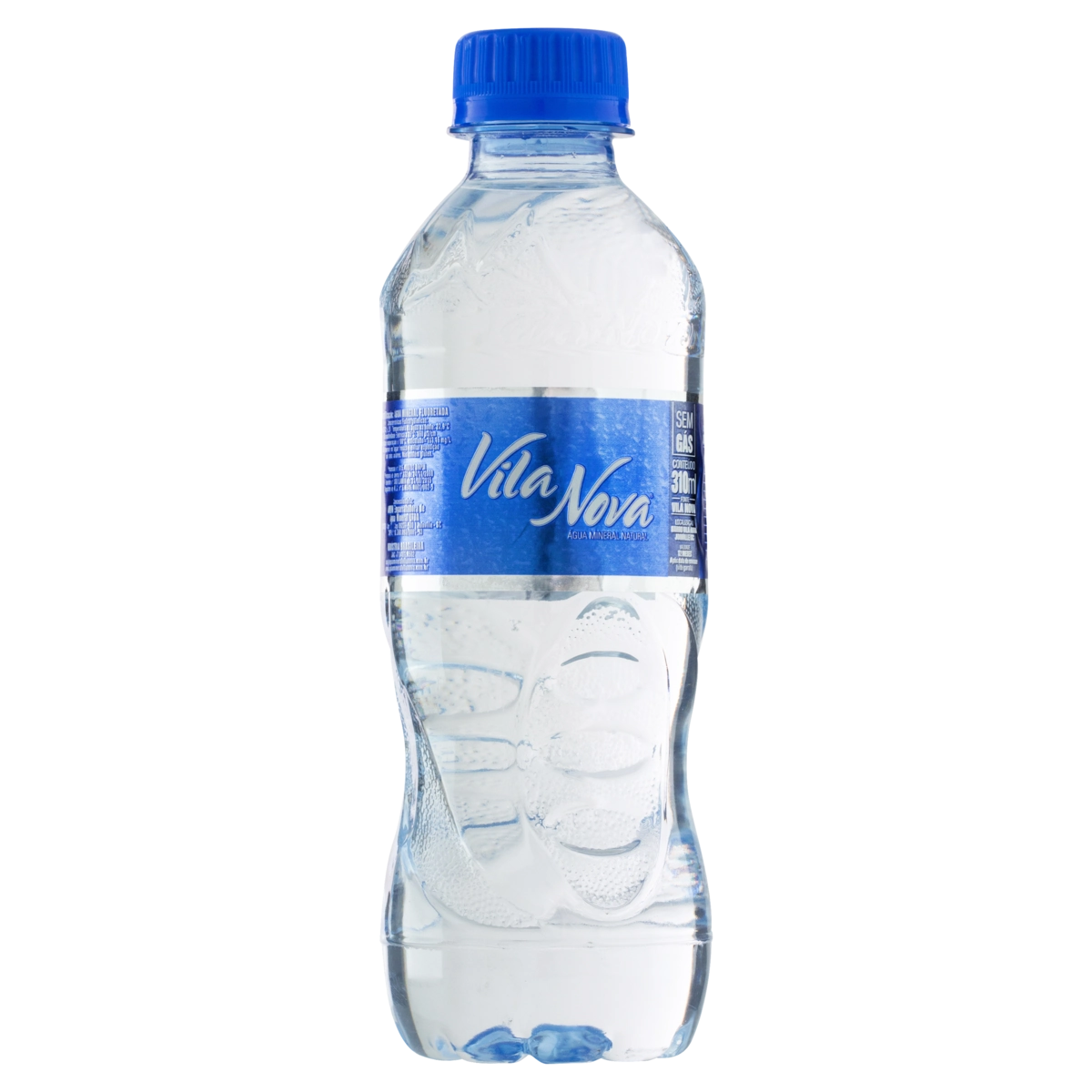 água Mineral Natural Sem Gás Vila Nova Garrafa 310ml