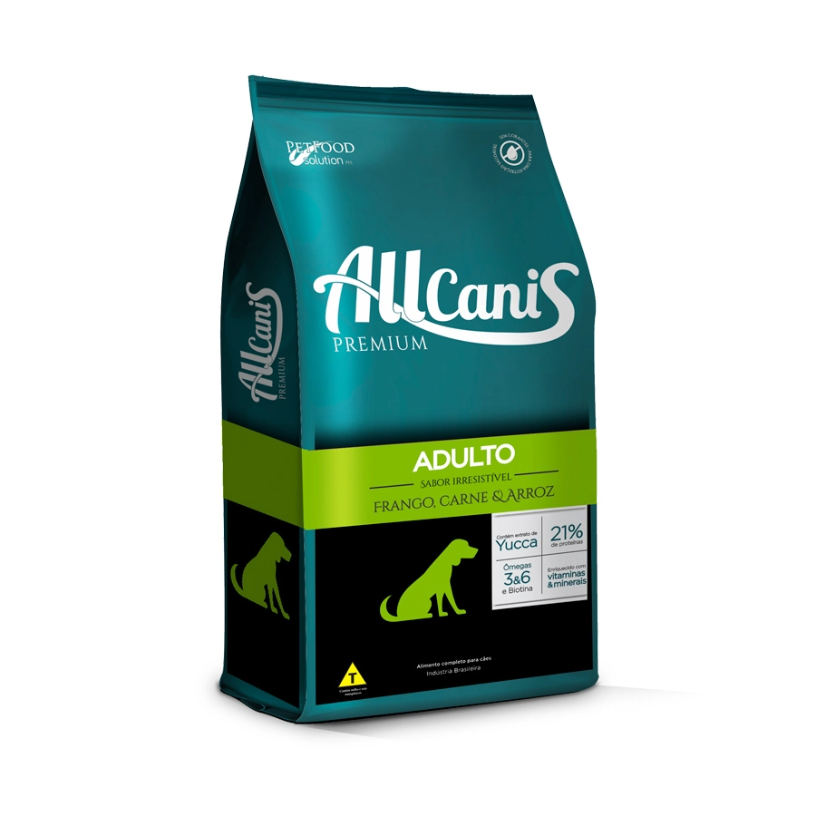 Racao Allcanis Adulto Carne 15kg