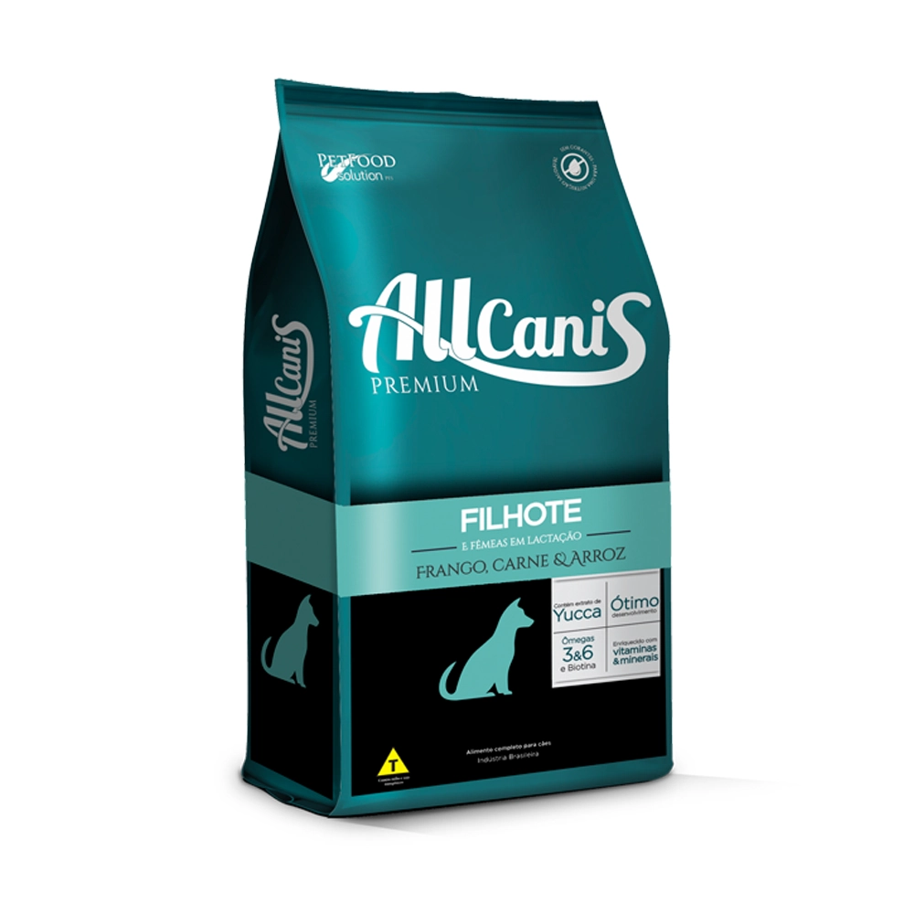 Racao Allcanis Fil.fgocarnarroz 3kg