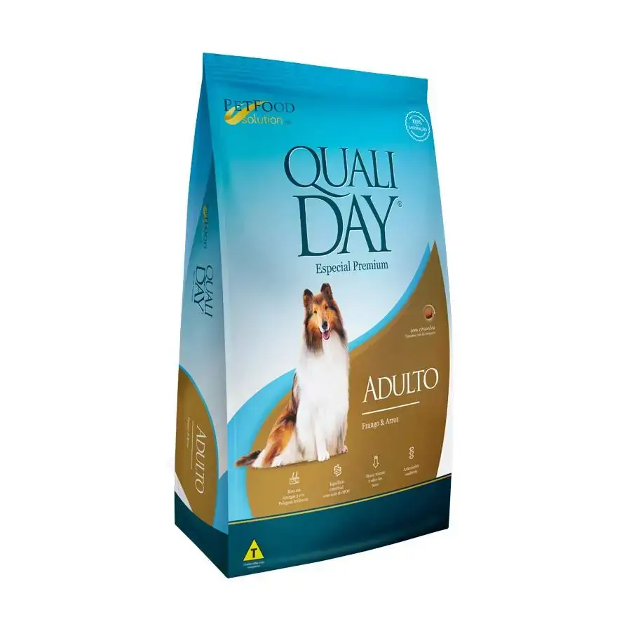 Racao Qualiday Ad. Fgoarroz Rm G 3kg