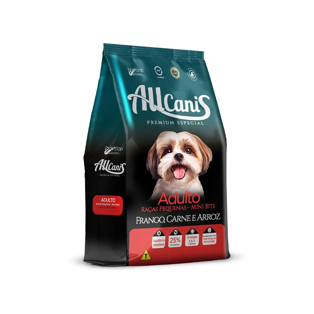 Racao Allcanis Rp Fgocarnarroz 15kg
