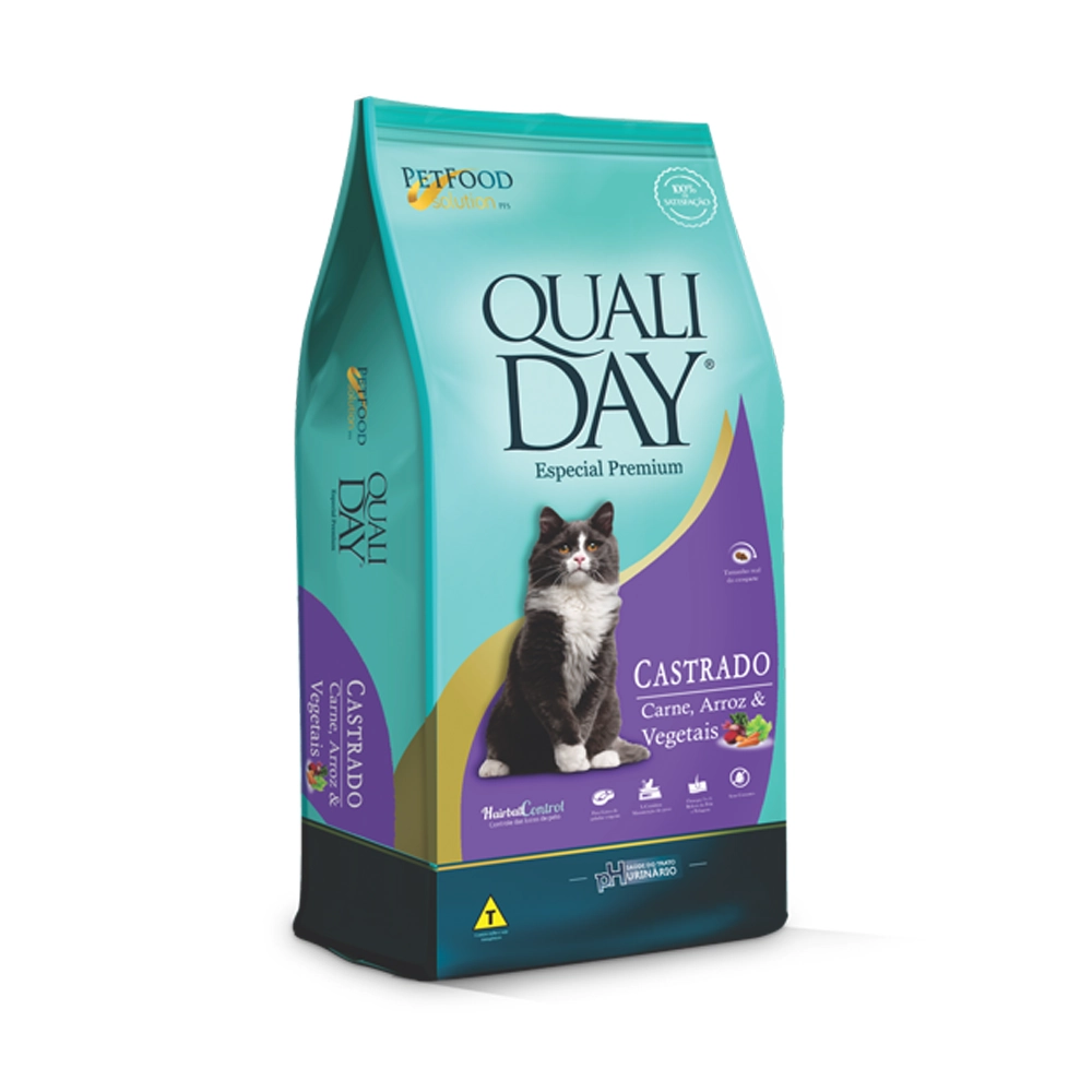 Al.gatos Qualiday 1kg Ad.cast.carne