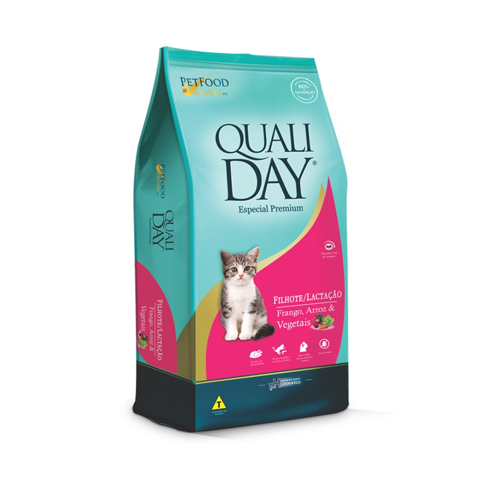 Racao Qualiday Cat Fil. Lactacao Fgo 1kg